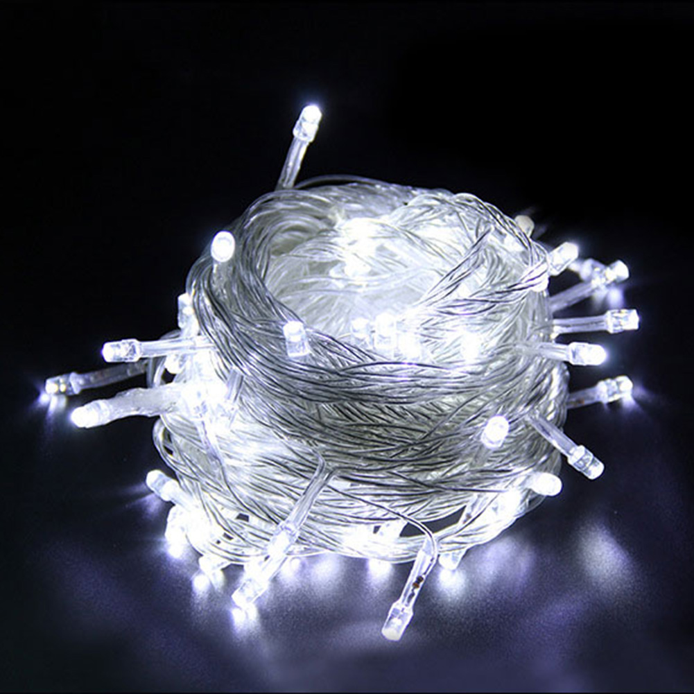 

10M 100LED String Fairy / -String Light, 白, 501 Original