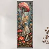 Girl Under Mushroom-11CT Stamped Cross Stitch 30*90cm/11.81*35.43in(Big Size) tapestrymarket