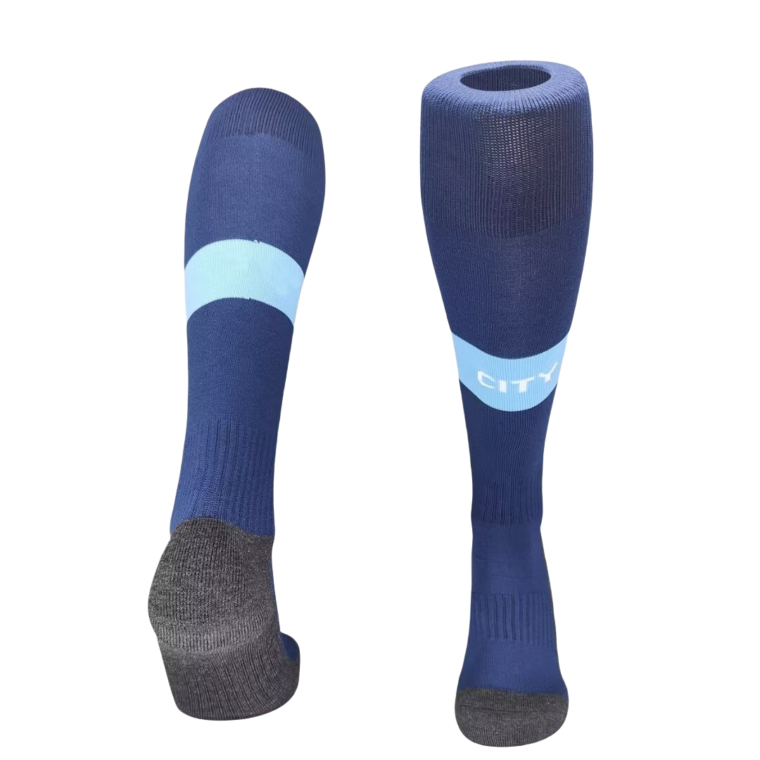 Manchester City 24-25 Home Socks - Blue