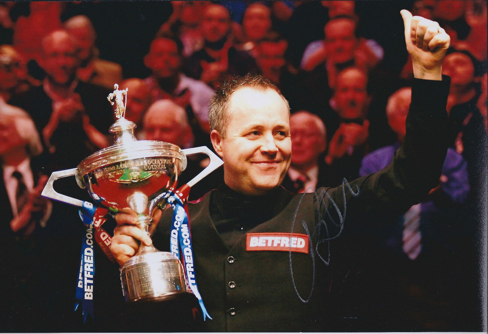 John HIGGINS SIGNED Autograph 12x8 Photo Poster painting AFTAL COA Genuine In Person CRUCIBLE