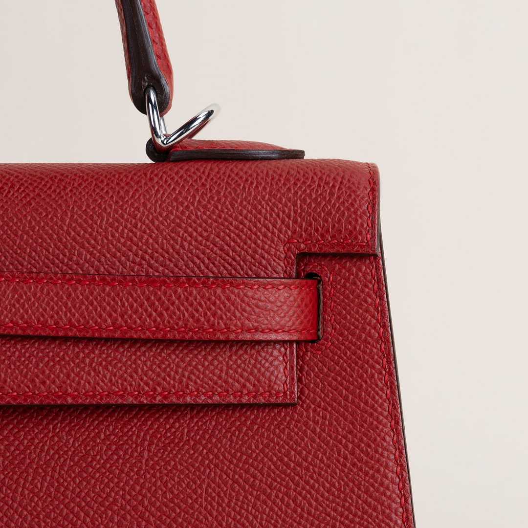 Kelly25 Epsom Q5 Rouge casaque PHW