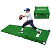 [US Local Warehouse] 88x28x6 Inch Foldable Pitching Mound with Carry Handle Baseball Pitchers Mound