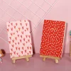 8PCS Loving Pink Red Hearts A5 / B5 Girls Portable Writing Paper Notebooks Valentine Diary Meeting Stationery Boutique Gift