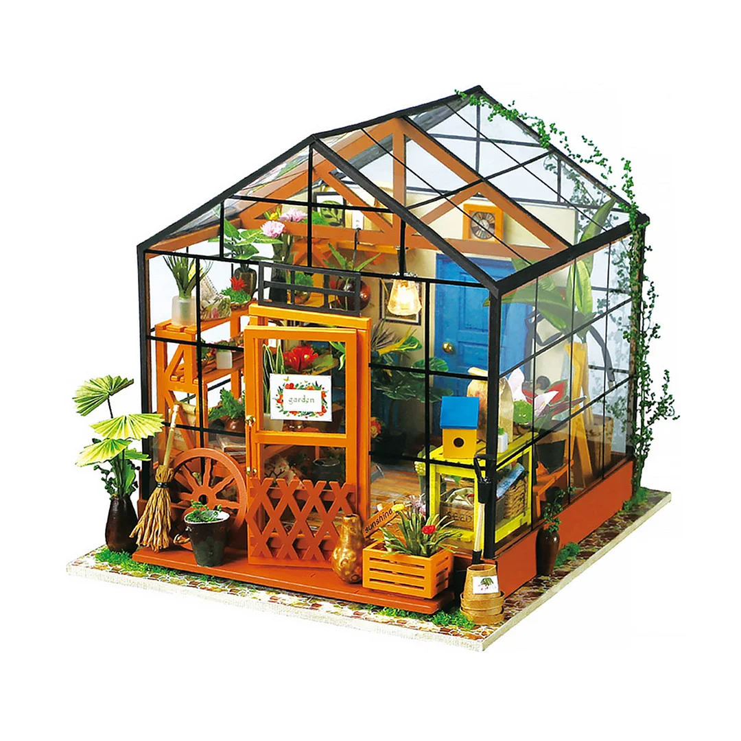 Rolife Cathy's Flower House DIY Miniature House DG104 - Robotime Nederland 