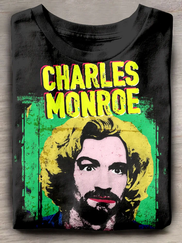 Teecade Teecade Charles Monroe T-shirt