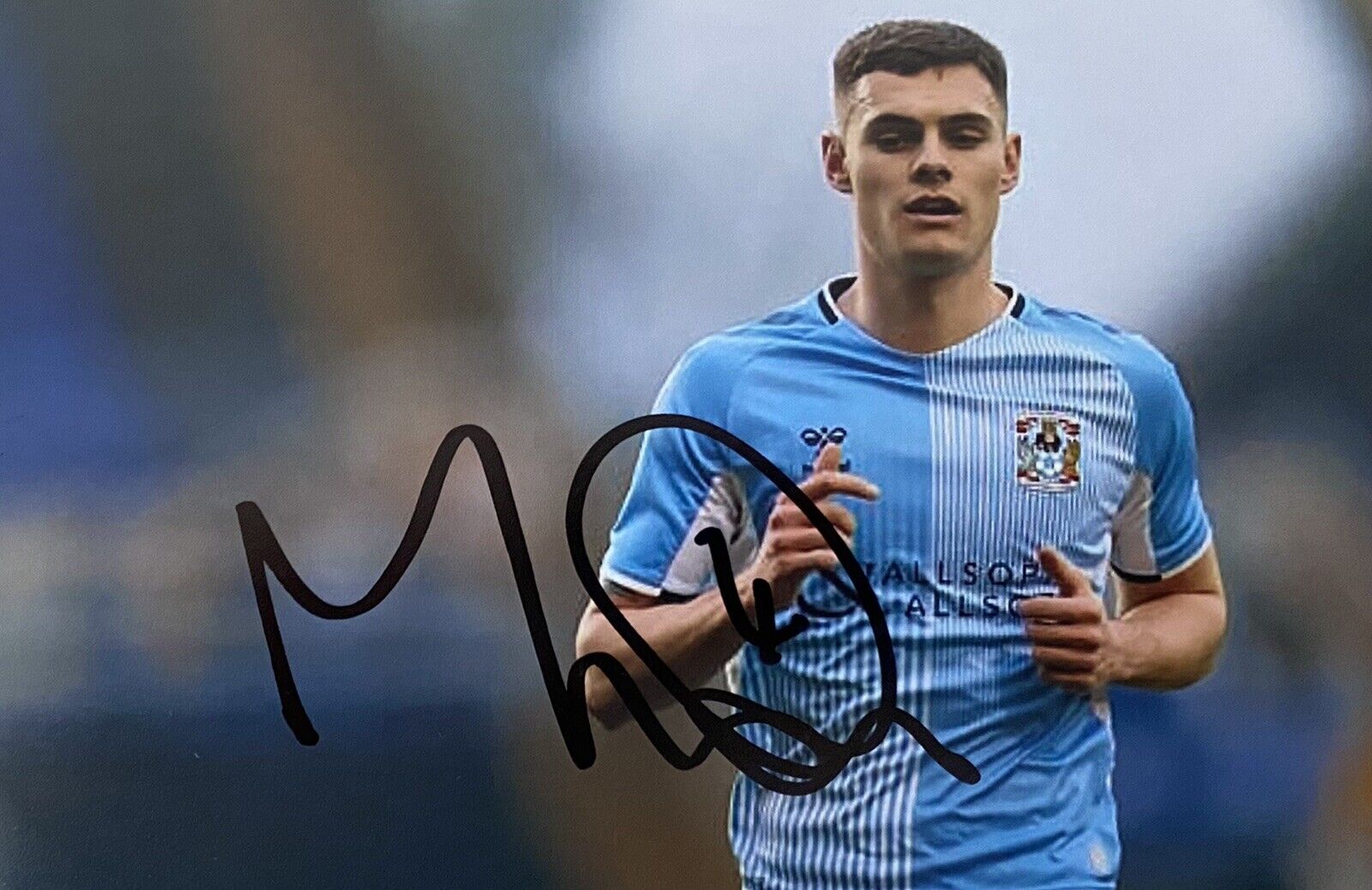 Michael Rose Genuine Hand Signed Coventry City 6X4 Photo Poster painting