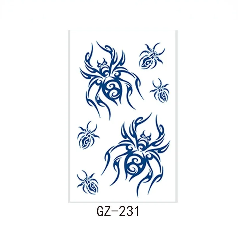 Net Red Herbal Juice Tattoo Sticker Semi-permanent Waterproof Sweat Resistant Tattoo Masking Scar Tattoo Sticker