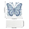 Acrylic Butterfly 5D DIY Diamond Paper Towel Storage Rack Decor for Home Decor