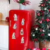 6Pcs Diamond Painting Acrylic Christmas Goblin Fridge Magnet for Home Decor