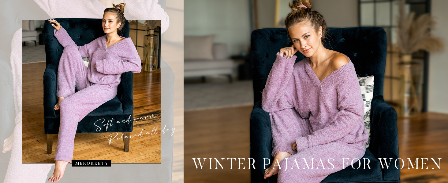 winter pajamas for women