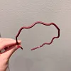Simple Plain Color Waving Hair Band