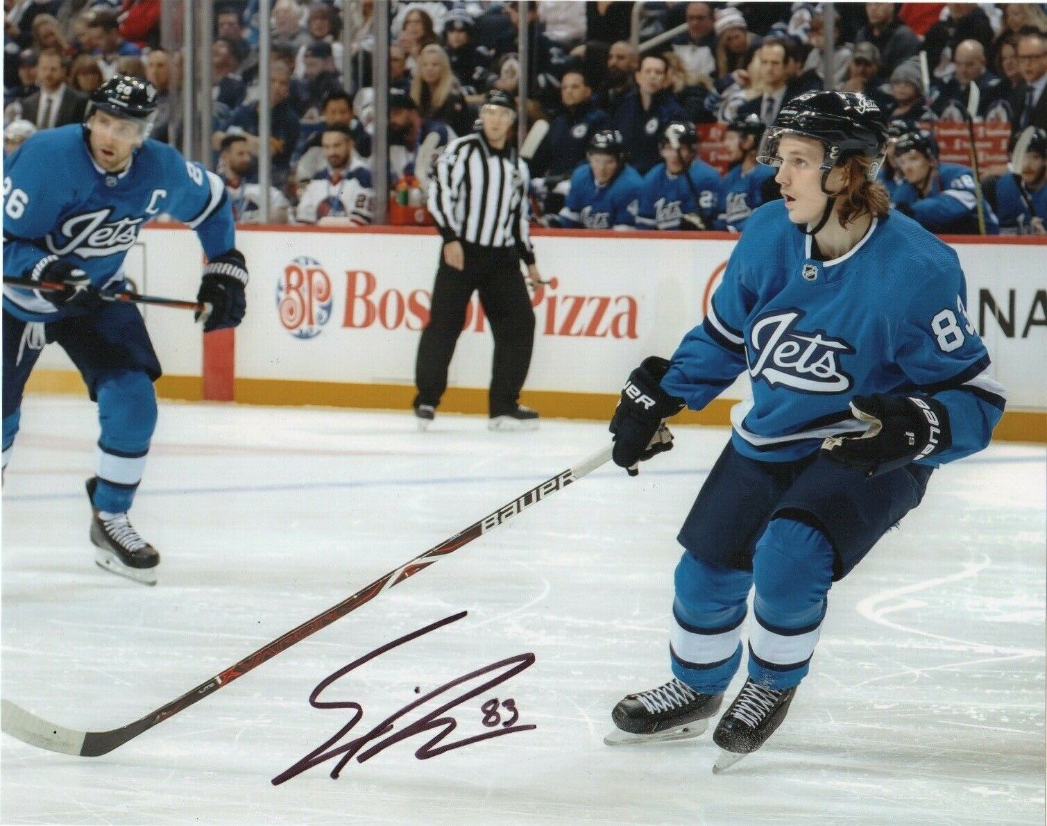 Winnipeg Jets Sami Niku Autographed Signed 8x10 NHL Photo Poster painting COA #3