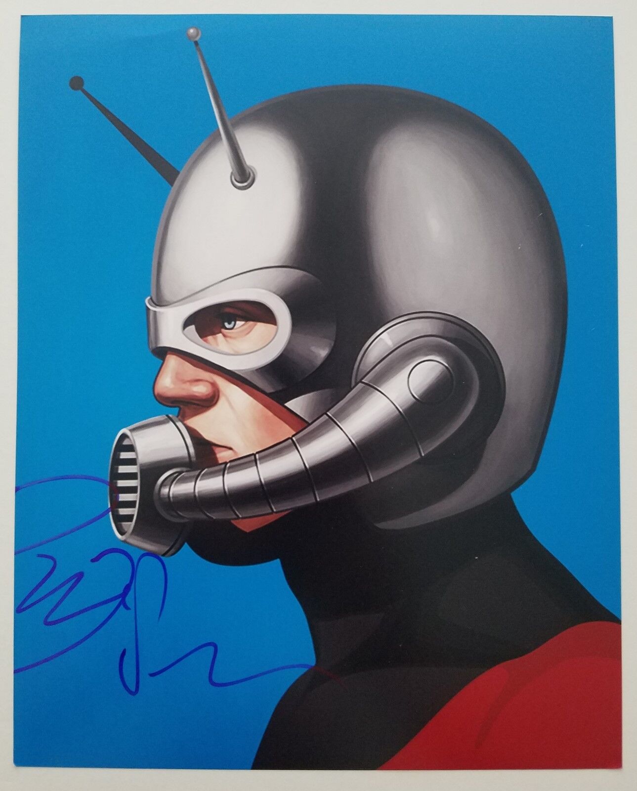 Paul Rudd Signed AntMan 8x10 Photo Poster painting Marvel The Avengers Knocked Up Anchorman RAD