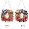 Acrylique nous ind&eacute;pendance day-diy pendentif