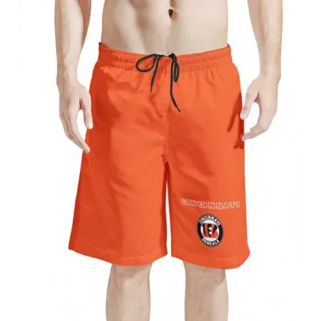 Men's Cincinnati Bengals Orange NFL Shorts BOD2