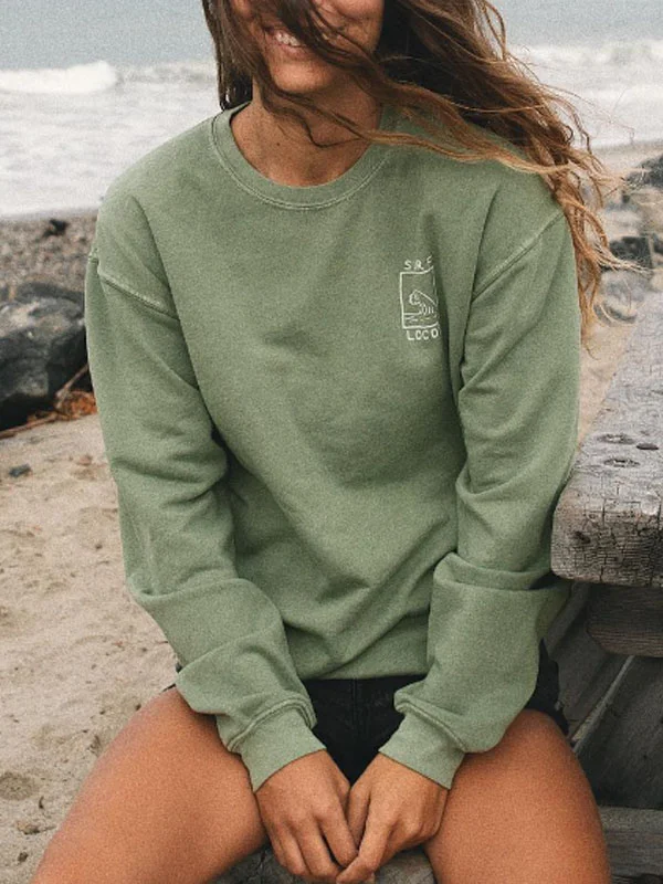 Vintage Casual Outdoor Women's Sweatshirt