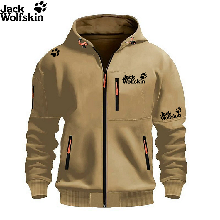 Jack Wolfskin® | Mercedes-Benz, nowa luźna bluza na lato i jesień z kapturem zapinanym na suwak, zniżka, ograniczona ilość