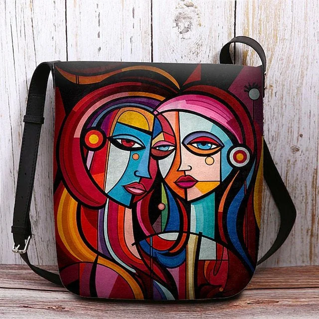 Style & Comfort for Mature Women Women's Abstraction Print Crossbody Bag