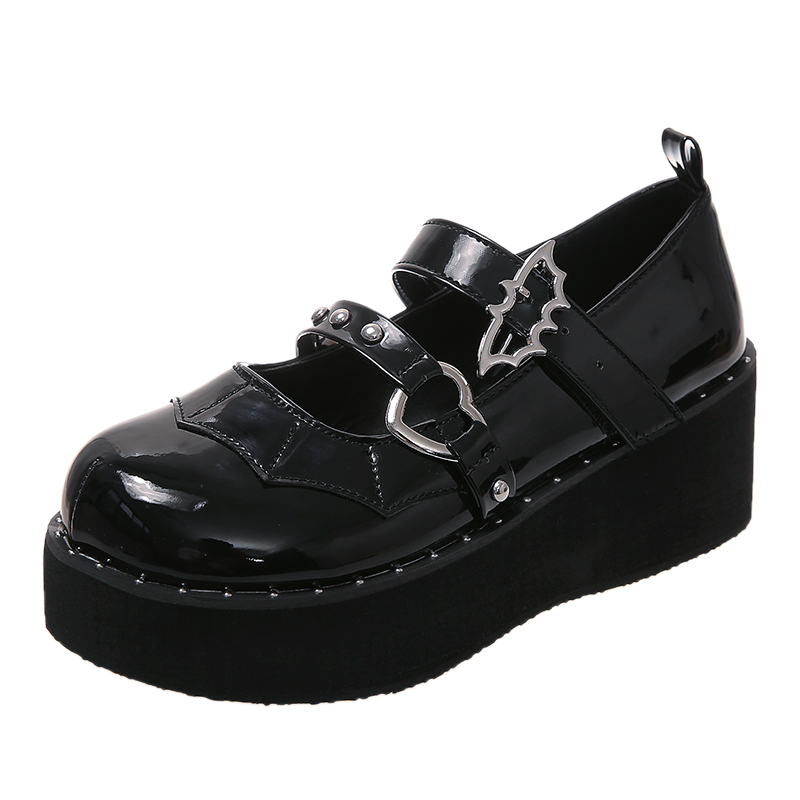 Cyber Monday Sales New Lolita Shoes JK Uniform Platform Shoes Japanese School Uniform High Heels Cute Mary Jane College Girls Shoes 2022 Women Shoe