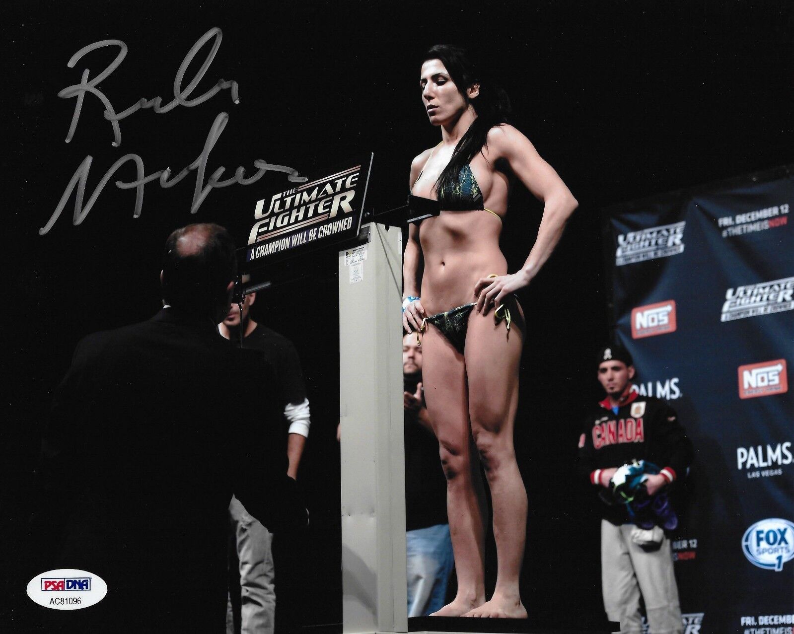 Randa Markos Signed UFC 8x10 Photo Poster painting PSA/DNA COA TUF 20 Finale Picture Autograph 7