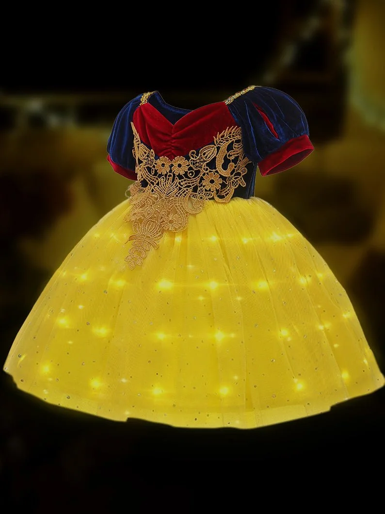 Baby Girl Light Puff Sleeve Dress