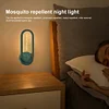 Ultrasonic Mosquitoes Repeller Plug-in LED Night Light Bugs Killers Fly Trap