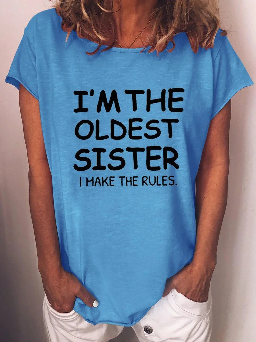 Women's I'm The Oldest Sister T-shirt