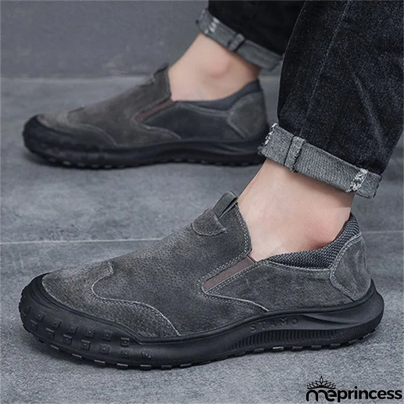 Outdoor Climbing Soft Sole Wear Resistant Loafers for Men