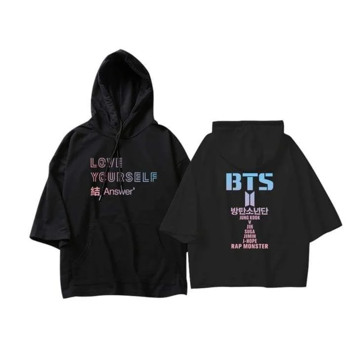 Bts hoodie love yourself hot sale tear