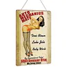 Fille - Enseignes en bois(20*30cm/30*40cm)