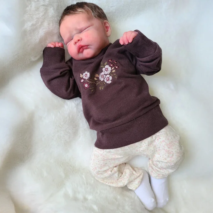 12"&16" Solid Platinum Liquid Realistic Baby Boy or Girl Deraya and Craina,Flexible Newborn Baby Doll：Realistic Reborn Baby Dolls By Rsgdolls®