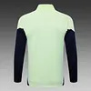 2025/2026 Real Madrid Light Green Long Zipped Jacket Football Shirt 1:1 Thai Quality