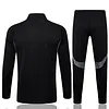 Joyfball 2025/2026 Real Madrid Long Zipped Jacket Black Football Jersey 1:1 Thai Quality 