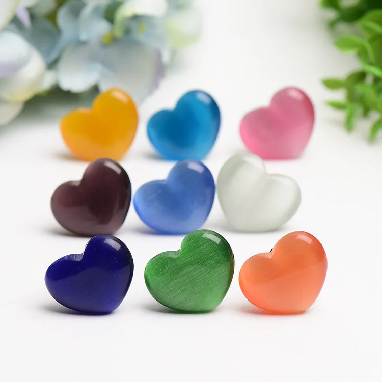 Cat's Eye Heart Shape Car Air Vent Clips for Home Decor