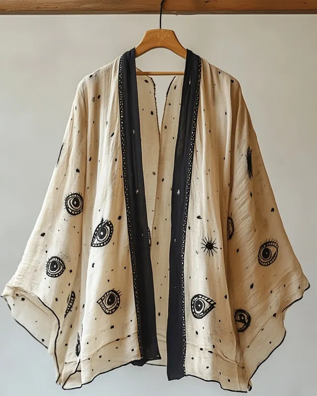 Summer vacation high-end chiffon cardigan ff00