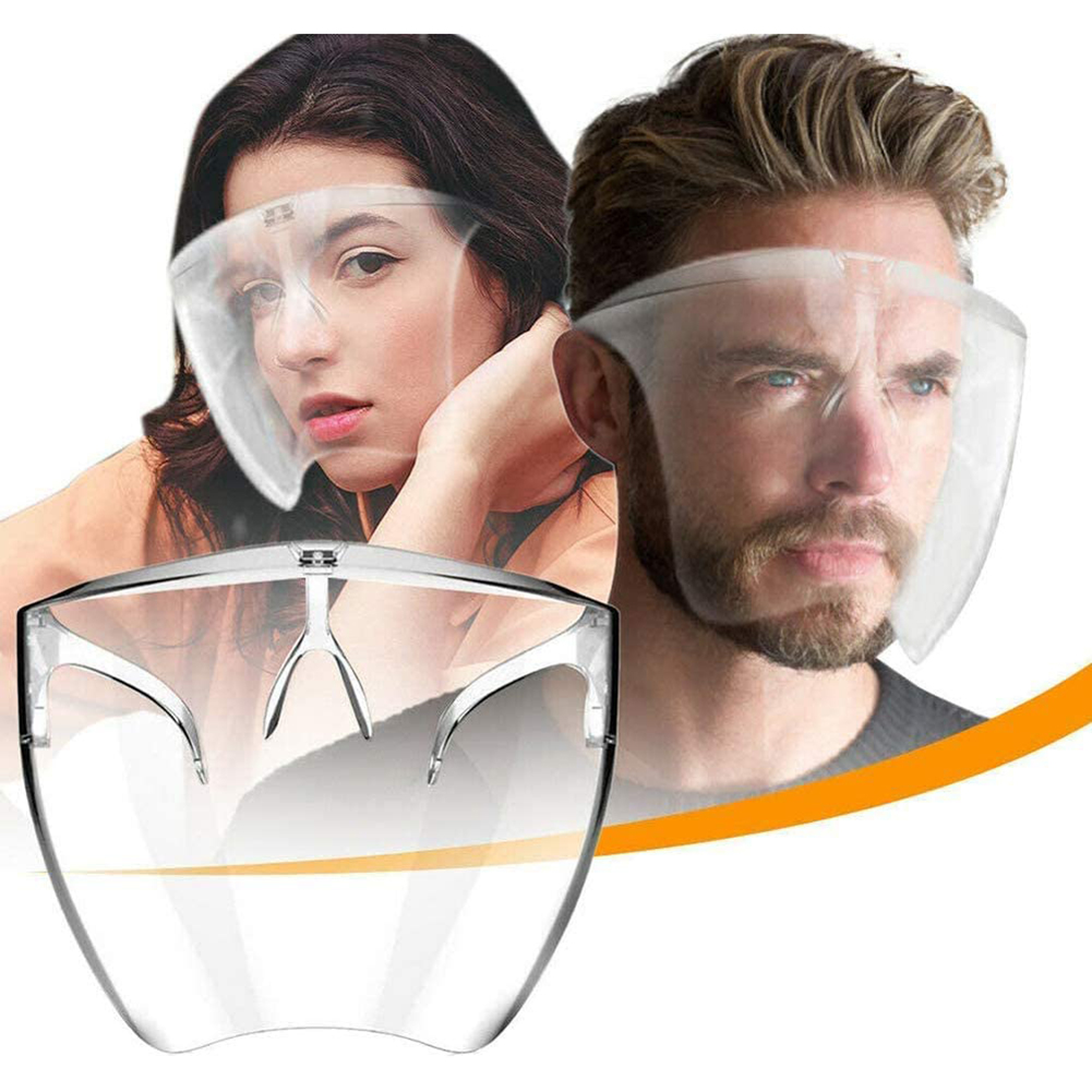 Outdoor Sports Face Shield Cycling Anti Fog Splash Safety Face Mask (L) от Cesdeals WW