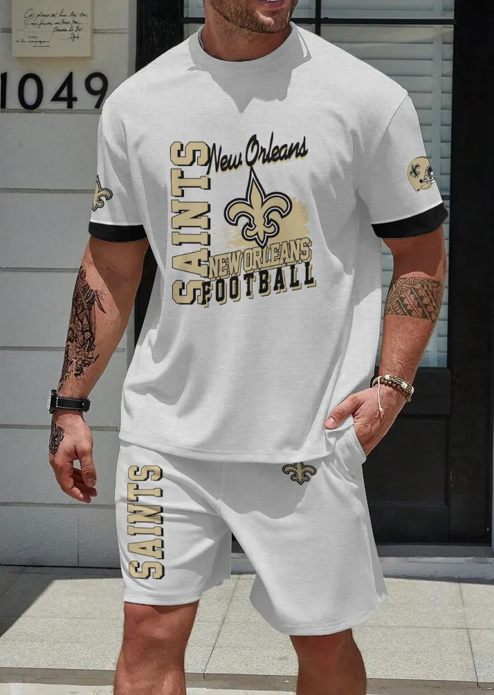 New Orleans Saints Limited Edition Top And Shorts Two-Piece Suits