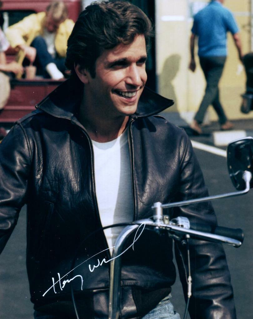 Henry Winkler signed 8x10 Photo Poster painting autograph Picture autographed and COA