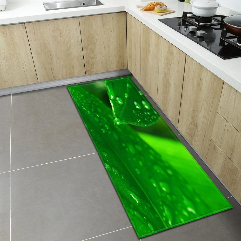 Modern Kitchen Mat Home Entrance Doormat Living Room Bedroom Children's Floor Decoration Carpet Hallway Bathroom Anti-Slip Rug