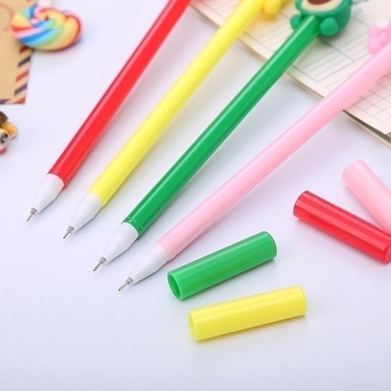 Cute Cartoon Fruit Gel Pen Water-based Paint Pen Creative Stationery