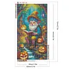 uk.everydayedeals (Limited Stock)Diamond Painting - Full Round - Pumpkin Lamp and Grandp(40*70cm)