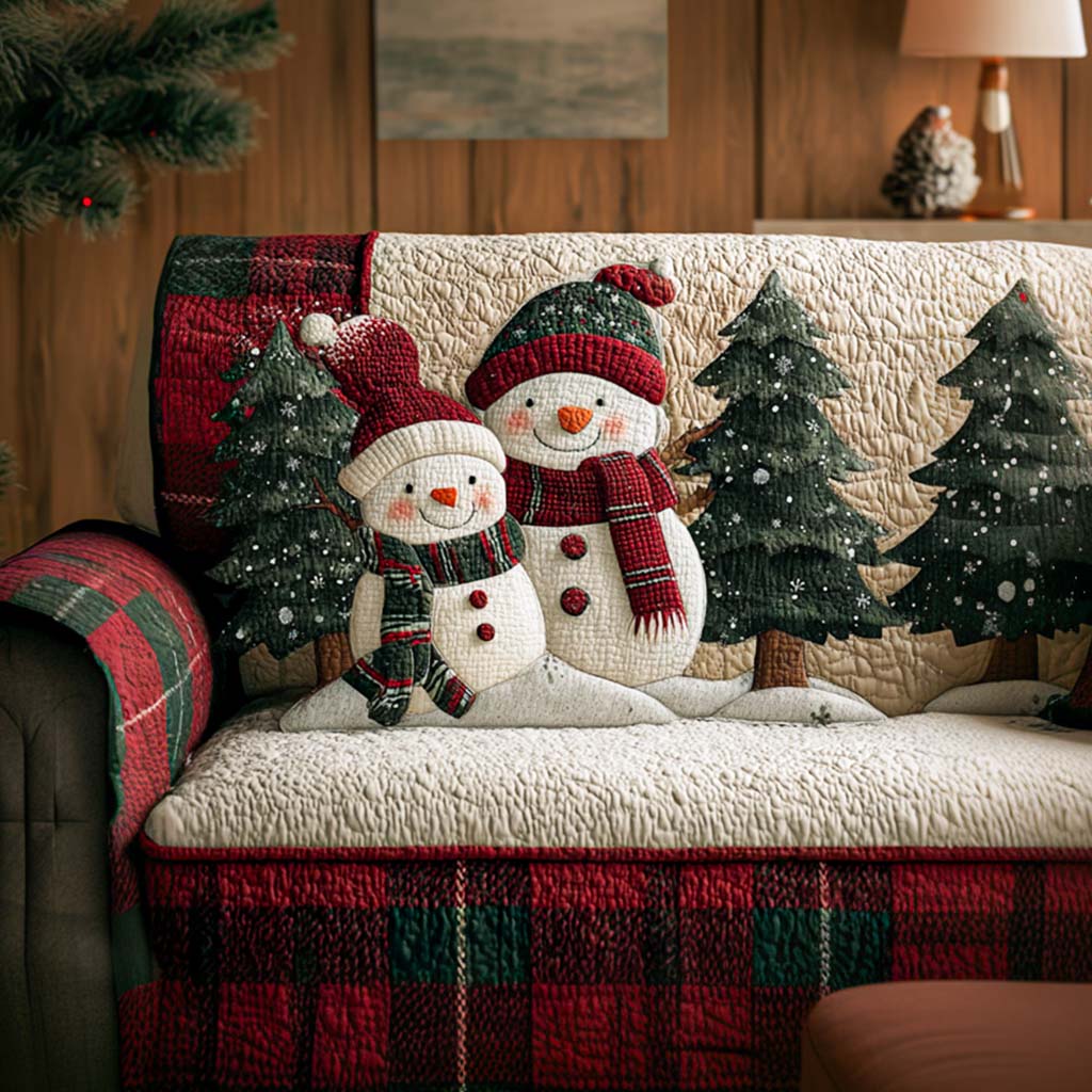 Kissmas Time Quilted Sofa Cover NCU0NT10763 everthome