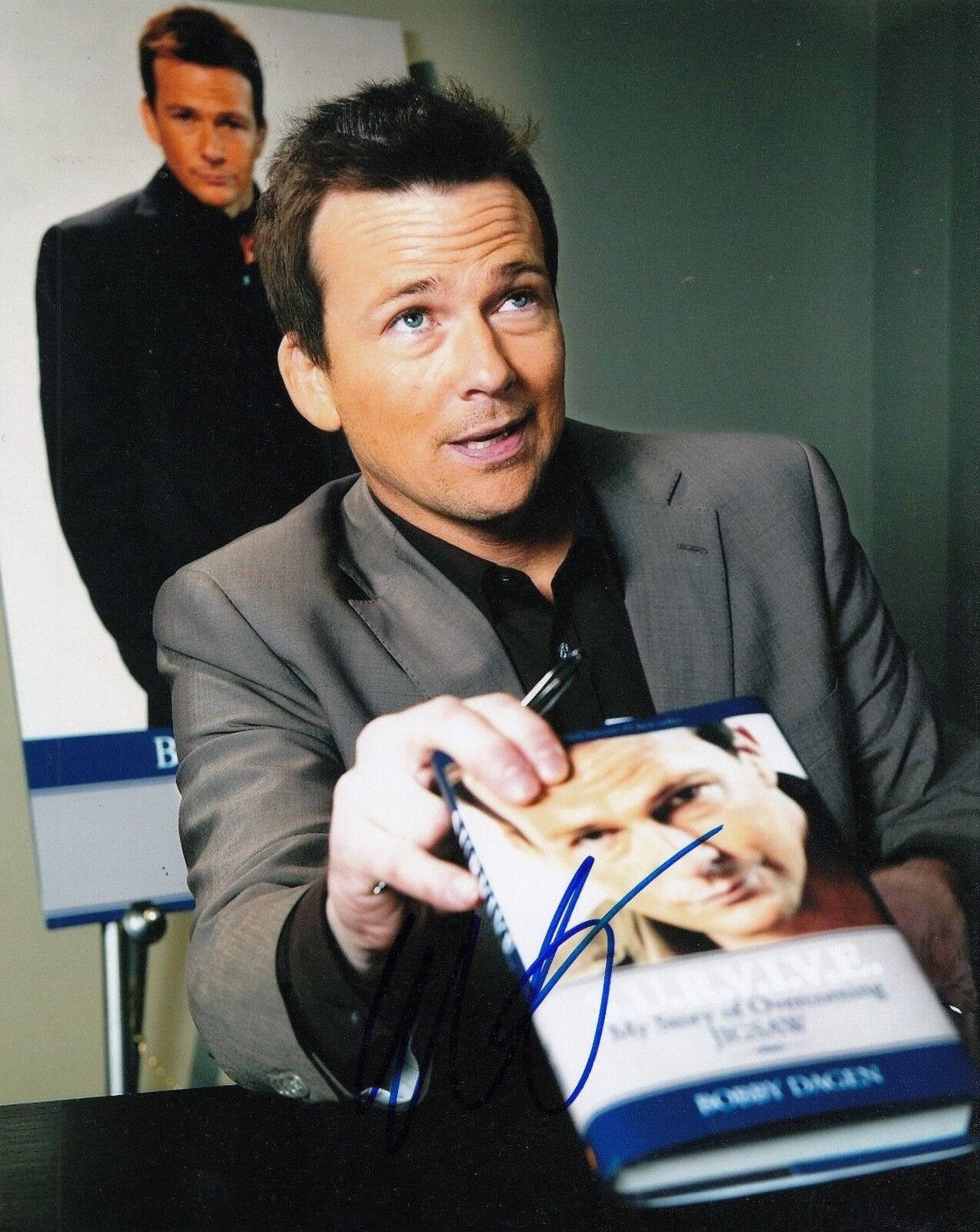 SEAN PATRICK FLANERY signed (DEXTER) 8X10 *Jacob Elway* Photo Poster painting W/COA #3