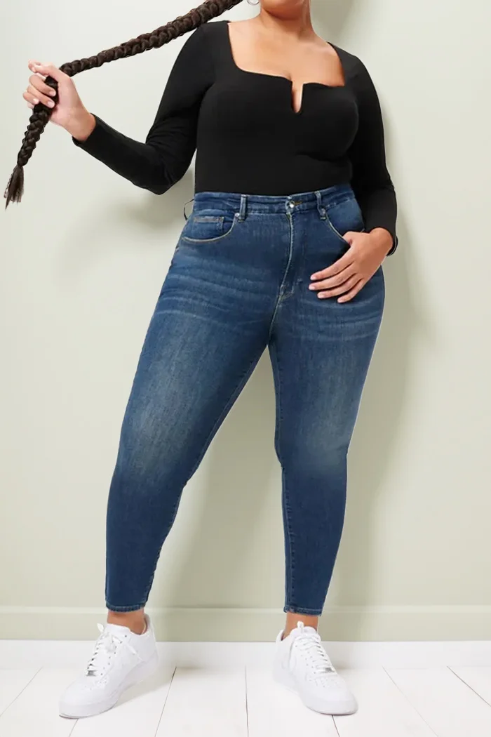 Built-In Belly Belt Jeans (Buy 2 Free Shipping)