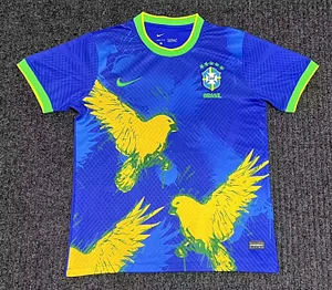2025 Brazil Special Edition blue Football Shirt 1:1 Thai Quality
