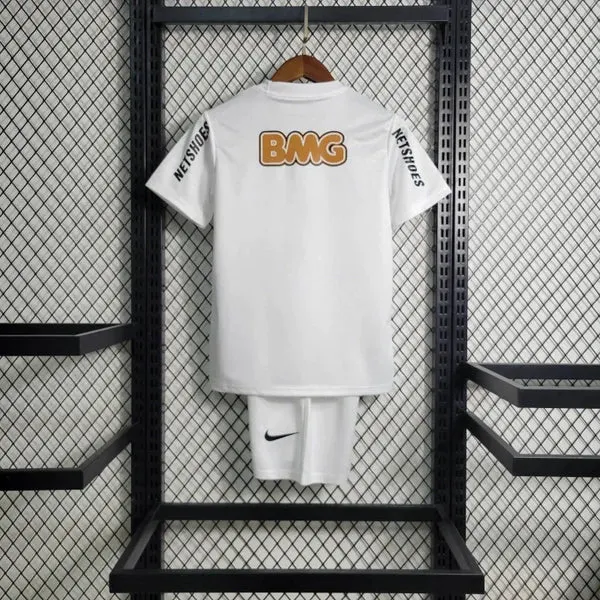 2011/2012 Retro Kids Size Santos Home Jersey view 2