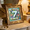 Butterfly Flower Z 5D Partial Drill DIY Diamond Painting Kit 30*30cm
