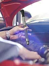 1/2" Electric Ratchet Wrench with 1/2" Impact Ratchet Extender for Tight Spaces