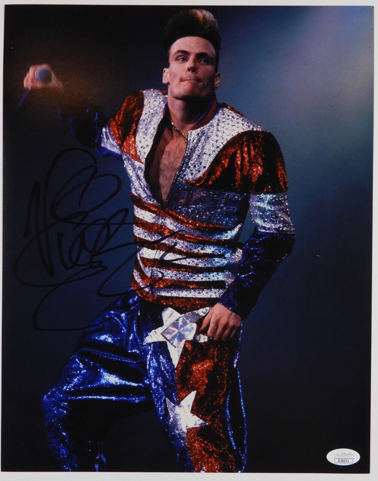 Vanilla Ice Autograph JSA 11 x 14 Signed Photo Poster painting