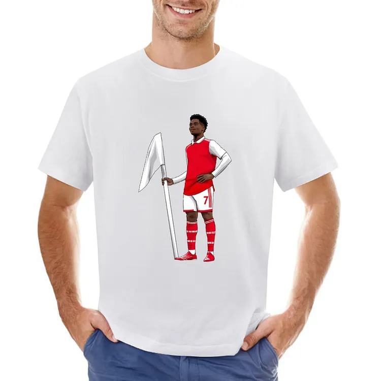 Bukayo Saka Corner Flag Inspired T-shirt